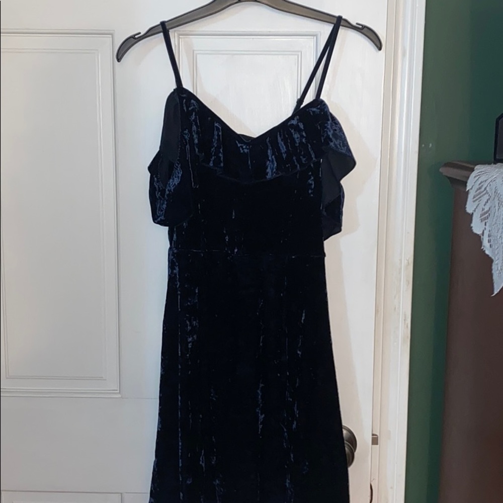 velvet dress